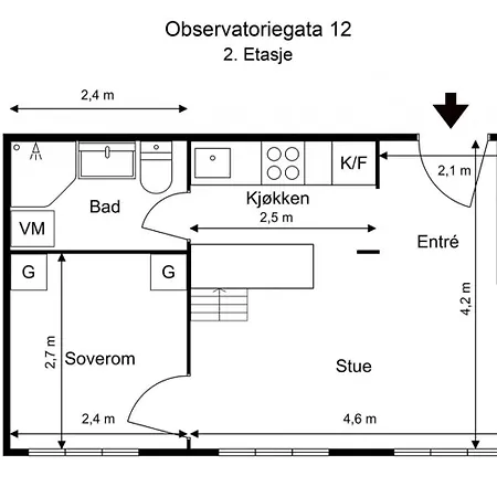 O12-central-downtown Oslo, And Cozy - 2rooms *